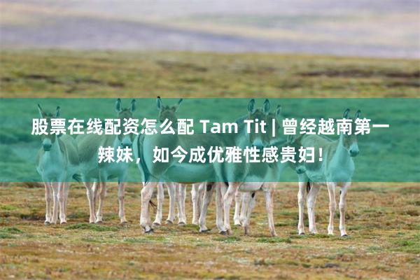 股票在线配资怎么配 Tam Tit | 曾经越南第一辣妹，如